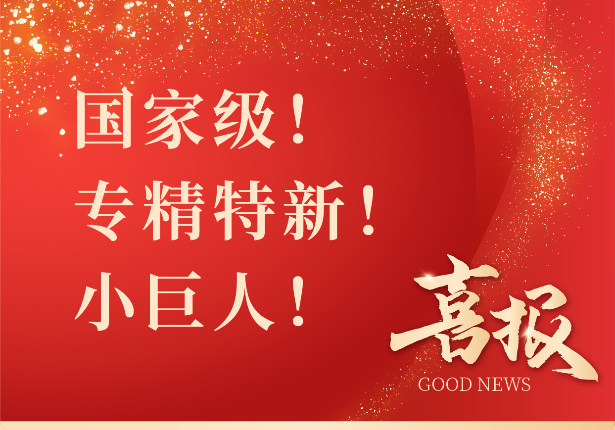 荣誉+1！博达荣获国家级专精特新“小巨人”称号！