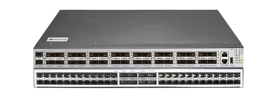 BDCOM S5800-X系列交换机是上海博达数据通信有限公司面向高性能云计算、数据中心和高端园区网推出的新一代高性能数据中心全万兆TOR交换机