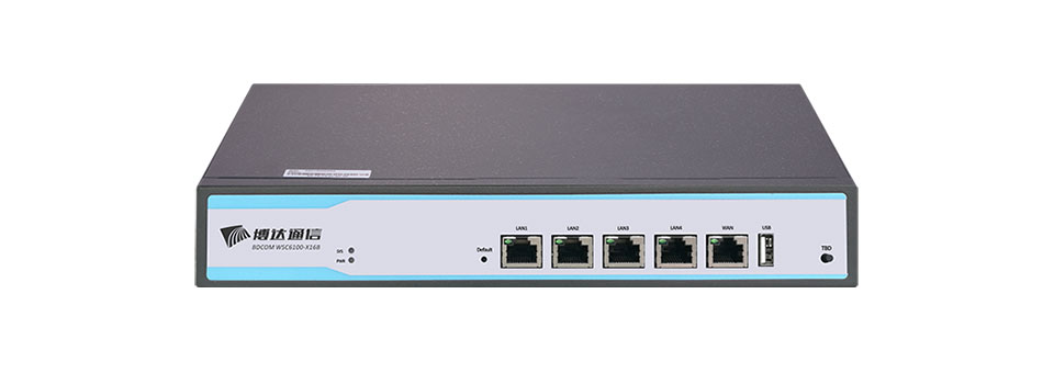 BDCOM WSC6100-X16B是上海博达面向SOHO办公、SMB企业以及分支机构等小型无线场景设计和开发的多功能网关产品。