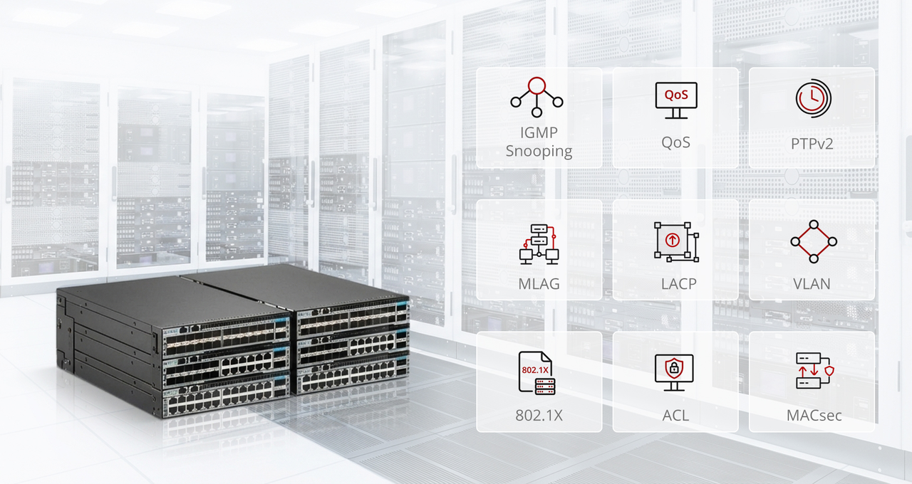Isolate Display Redefining Campus Networks: S3240C & S5850C AV Switches