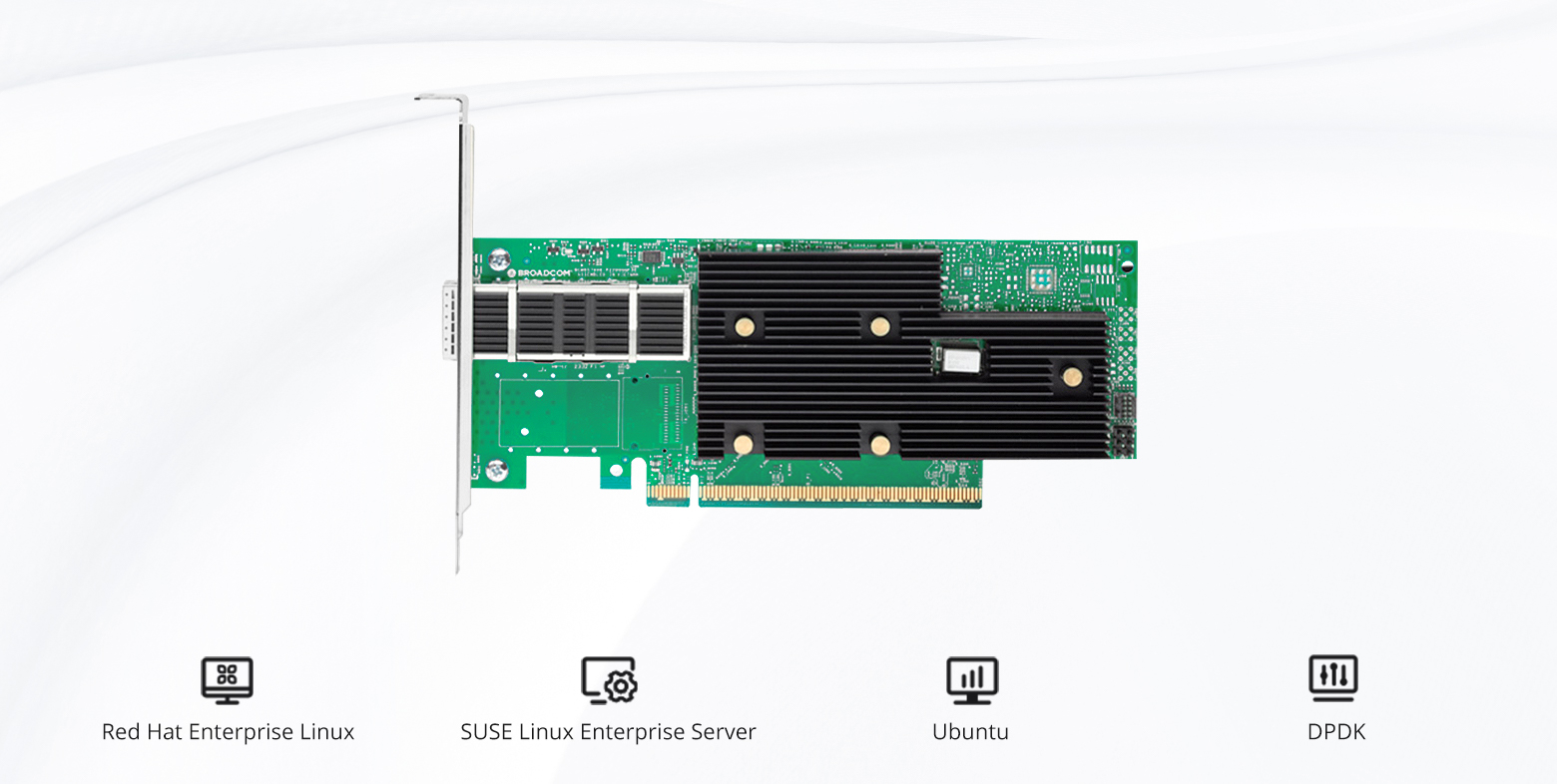 Boost RoCE Solutions: Broadcom NICs Up to 400G Speeds