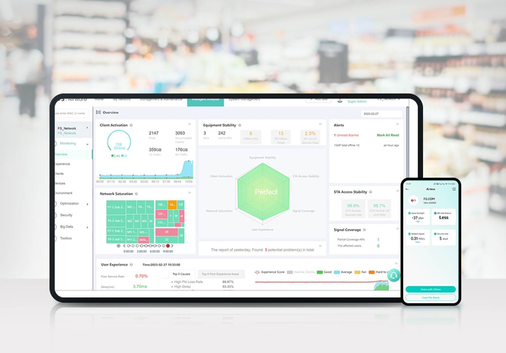Improving Customer Experience with FS Effective Retail Wi-Fi Solution