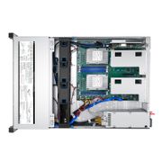 Servidor de montaje en rack 2U, RS5220, 2 procesadores escalables Intel® Xeon®, hasta 1TB de memoria, 8 bahías de unidad SAS/SATA/SSD de 3.5''/2.5'' de intercambio en caliente, 2 puertos RJ45 de 1GbE, 800W redundantes Esta imagen trata sobre .