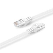 6in (0.15m) Cat6a 26AWG Snagless Shielded (S/FTP) PVC CM Ethernet Network Patch Cable, White, 10Pcs/pack This picture is about C6ASFTPSGPVC-10PK.
