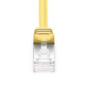 10ft (3m) Cat6a 26AWG Snagless Shielded (S/FTP) PVC CM Ethernet Network Patch Cable, Yellow, 10Pcs/pack This picture is about C6ASFTPSGPVC-10PK.