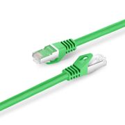 6in (0.15m) Cable de red Ethernet Cat6a 26AWG Snagless blindado (S/FTP) PVC CM, Verde Esta imagen trata sobre C6ASFTPSGPVC.