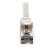 7ft (2.1m) Cat8 28AWG Snagless Shielded (S/FTP) PVC CM Ethernet Network Patch Cable, Off-White This picture is about C8SFTPSGPVC.
