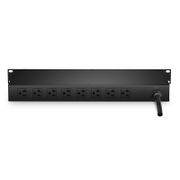 2.40kW Single-Phase 20A/120V Monitored PDU, (8) NEMA 5-20R Outlets, NEMA L5-20P Plug, 10ft Cord, 1U Rack-Mount This picture is about PDU-L528N-HME.