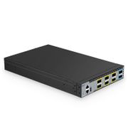 S8550-6Q2C, 8-Port Ethernet L3 Half-Width Switch, 6 x 40Gb QSFP+, with 2 x 100G QSFP28, Support MPLS&MLAG This picture is about .