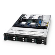 Servidor de montaje en rack 2U, RS5220, 2 procesadores escalables Intel® Xeon®, hasta 1TB de memoria, 8 bahías de unidad SAS/SATA/SSD de 3.5''/2.5'' de intercambio en caliente, 2 puertos RJ45 de 1GbE, 800W redundantes Esta imagen trata sobre .