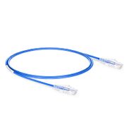 4ft (1.2m) Cat6a 28AWG Snagless Unshielded (U/UTP) PVC CM Small Diameter High-Flex Ethernet Network Patch Cable, Blue This picture is about C6AUTPSGSPVC.