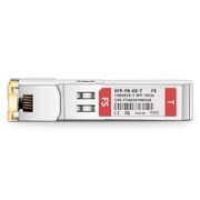 Genérico, 100BASE-T SFP cobre RJ-45 100m Módulo transceptor Esta imagen trata sobre SFP-FB-GE-T.