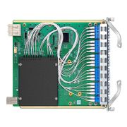 Customized 8 Channels Active DWDM Mux Demux, 100GHz, with Monitor Port and Cascade Port, LC/UPC, Dual Fiber, MS8100 Plug-in Module This picture is about OMD08C.
