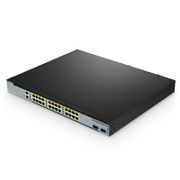 S5850-24XMG-U, Switch Ethernet L3 PoE++ à 24 Ports, 24x PoE++ Ports @1000W, avec 2x QSFP28 100Gb, Supporte MPLS&MLAG Cette image concerne S5850-24XMG-U.