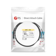 FSスイッチ用 1m(3ft) 100G QSFP28 ～ 2 x 50G QSFP28アクテイブ