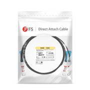 9m (29ft) Extreme Compatible 100G QSFP28 to 2 x 50G QSFP28 Active Direct Attach Copper Breakout Cable This picture is about .