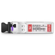 Generic Compatible 1000BASE-BX-U SFP BiDi 1490nm-TX/1550nm-RX 120km DOM Simplex LC/UPC SMF Optical Transceiver Module This picture is about SFP-1G45-BX120.