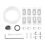 96 Fibers 2In-2Out In-Line Fiber Optic Splice Closure, Mechanical Seal, with 1 Pre-installed Fusion Splice Tray This picture is about FS-S040-2I2O-24F.