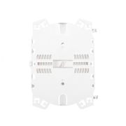 Bandeja de empalme de fusión de 24 fibras para cierre de empalme horizontal, 6.57''×4.53''×0.55'' Esta imagen trata sobre CH-24F-FS.