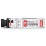 NETGEAR Compatible 1000BASE-BX-D SFP BiDi 1590nm-TX/1510nm-RX 120km DOM Simplex LC/UPC SMF Optical Transceiver Module This picture is about SFP-1G5951-BX120.