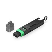 16 Fibers MTP® Female Type 1 OM4 50/125 Multimode Fiber Loopback Module This picture is about LPM-OM4-16MTP.