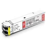 HW 0231A10-1550 Compatible SFP 1000BASE-CWDM 1550nm 100km DOM Duplex LC/UPC SMF Optical Transceiver Module for Transmission This picture is about CW-SFP1G100-55.