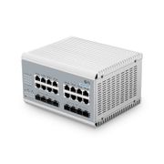 IES5100-16TS, Switch Industriel Manageable Gigabit Ethernet L3 à 16 Ports, 16x 10/100/1000BASE-T, 4x SFP 1Gb et 4x SFP+ 10Gb, Température de Fonctionnement -40 ~ 75°C Cette image concerne IES5100-16TS.