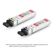 D-Link DEM-330T Compatible 1000BASE-BX-D SFP BiDi 1550nm-TX/1310nm-RX 10km DOM Simplex LC/UPC SMF Optical Transceiver Module This picture is about SFP-GE-BX.