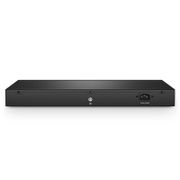 S3400-24T4SP, 24-Port Gigabit Ethernet L2+ PoE+ Switch, 24 x PoE+ Ports @370W, with 4 x 10Gb SFP+ Uplinks, Support Stacking This picture is about S3400-24T4SP.