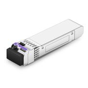 Customized 10GBASE BiDi SFP+ 1490nm-TX/1550nm-RX 80km DOM Simplex LC/UPC SMF Optical Transceiver Module (Industrial) This picture is about .