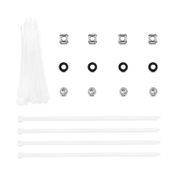 Cat6 110-Typ Patchpanel, 48-Port, 1HE, mit Kabelführungsleiste Dieses Bild handelt von C6P-U48P1101U.