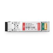 NETGEAR Compatible SFP+ 10G CWDM 1570nm 10km DOM Duplex LC/UPC SMF Optical Transceiver Module for Transmission (Industrial) This picture is about CW-SFP10G10-57-I.