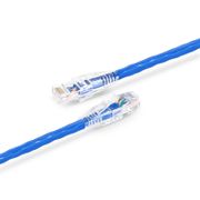 0.15m Cat6六類網絡跳線 24AWG 無卡扣 非屏蔽(UTP) PVC CM,藍色 這張圖片是關於C6UTPSGPVC.