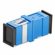 SC/UPC to SC/UPC Simplex OS2 Single Mode Fiber Optic Adapter/Coupler without Flange (10pcs/Pack) This picture is about AD-SC-SC-SM-SX-FS.