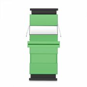 Adaptador/acoplador de fibra óptica SC/APC a SC/APC símplex OS2 monomodo (10 pzas./paquete) Esta imagen trata sobre AD-SCA-SCA-SX-FS.