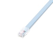 7ft (2m) USB (Male) to RJ45 (Male) Console Cable, Blue Questa immagine riguarda USB-RJ45C.