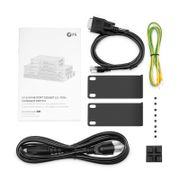 S3150-8T2FP,8口千兆以太網L2+ PoE+交換機,8 x PoE+@130W,2 x 1Gb SFP,無風扇 這張圖片是關於S3150-8T2FP.