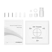 Caméra Réseau à Tourelle Full HD 2MP avec Micro Intégré, Vision Nocturne de 98 pouces, Caméra IP PoE Extérieure/Intérieure avec Objectif Fixe de 2,8mm, IPC101-2M-T Cette image concerne IPC101-2M-T.