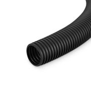 Tubo convoluto de polipropileno ignífugo negro de 25m (82ft), diámetro interior de 19mm Esta imagen trata sobre PP-AD19-25M-BK.