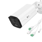 Cámara de red bala Super HD de 8MP, IPC501-FC-8M-B, color inteligente, visión nocturna de 98ft, cámara IP PoE para exteriores/interiores con lente fija de 4.0mm Esta imagen trata sobre IPC501-FC-8M-B.