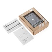 Cassette FHD® MTP®-LC, OM5 Multimode, Type A, 24 Fibres, 2 x MTP®-12 (Mâle) vers 12 x LC Duplex, 0,35 dB Max. Cette image concerne FHD-2MTP12LCDOM5A.