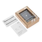 FHD™ MTP®-LCカセット、OM5マルチモード、タイプA、24芯、MTP®-24(オス)- 12 x LCデュプレックス、最大0.35dB この写真はFHD-1MTP12LCDOM5Aに関するものです。