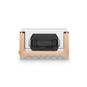 Generic Compatible 400GBASE-SR8 OSFP Finned Top PAM4 850nm 100m DOM MPO-16/APC MMF Optical Transceiver Module, Breakout to 2 × 200G-SR4 and 8 × 50G-SR This picture is about OSFP-SR8-400G.