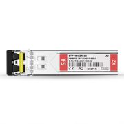 Juniper Networks EX-SFP-1FE-LH Compatible 100BASE-ZX SFP 1550nm 80km DOM Duplex LC SMF Optical Transceiver Module This picture is about SFP-100ZX-55.