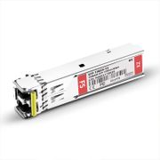 Brocade E1MG-100ZX-80 Compatible 100BASE-ZX SFP 1550nm 80km DOM Duplex LC SMF Optical Transceiver Module This picture is about SFP-100ZX-55.