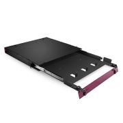 FHD® High Density 1U Rack Mount Enclosure Unloaded, Sliding Drawer, Holds up to 4 x FHD® Cassettes, Panels, or Splice Trays, 144 Fibers (LC) This picture is about FHD-1UFCE.