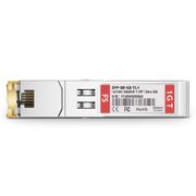 Customized 10/100/1000BASE-T SFP SGMII Copper 100m RJ-45 Industrial Transceiver Module (LOS) This picture is about SFP-GEB-T-IL.