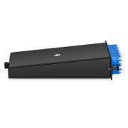 FHD® LC Splice Cassette with Pigtails, 24 Fibers OS2 Single Mode,12 x LC UPC Duplex (Blue), 0.3dB Max. This picture is about FHD-12LCDSMF.