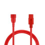 DCケーブル50本セット（3m 250V10A） 10ft (3m) IEC60320 C14 to IEC60320 C15 14AWG 250V/15A Power