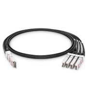 40G QSFP+ to 4 x10G SFP+ Passive DAC Breakout Cable, 1m (3ft)